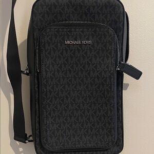 Michael Kors Dark Gray Men's Messenger Bag